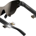 RayNeo Air 3s Pro AR/XR Glasses – 201” 1200 Nits 120Hz HueView 2.0 Video Display Glasses, Smart Gaming Glasses for iPhone 16,15/Android/Mac/Switch 2/PS5/SteamDeck – Next-Gen Personal Theater