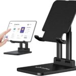 TriPro Tablet Stand -Portable Monitor Stand,4.72″ Wide, Adjustable & Foldable, Super Sturdy,Tablet Holder for Desk Compatible with iPad/Tablets/Portable Monitor 7″-15.6″