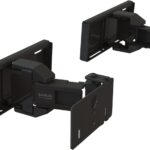 Sanus Universal Extendable Soundbar Wall Mount – Compatible with Most Soundbars, Under TV Speaker Mounts for an Easy & Secure Installation of Your Soundbar