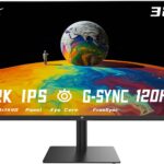 KTC 32 Inch 2K Monitor, 1440P IPS Computer Monitor, 100Hz 120Hz Frameless QHD PC Monitor for Office & Gaming, Eye Care, G-Sync/FreeSync, 109% sRGB, HDR, HDMI/DP, Tilt Adjustable, VESA, H32T13