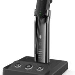 Yealink DECT Wireless Headset WH63,Mono Single Ear Office Headset with Noise Canceling Mic,Work for Computer, Desk Phones,Work with Zoom,RingCentral,Avaya, Teams Certified
