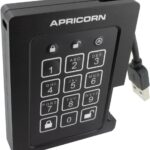 Apricorn 4TB Aegis Padlock SSD 256-Bit, FIPS 140-2 Level 2 Validated Ruggedized USB 3.0 Encrypted External Portable Drive (ASSD-3PL256-4TBF)