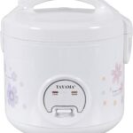 TAYAMA Automatic Rice Cooker & Food Steamer 10 Cup, White (TRC-10RS)