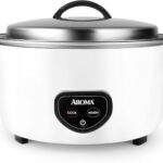 Aroma Housewares Commercial 60-Cup (Cooked) / 14Qt. Rice & Grain Cooker (ARC-1430E), White