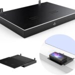 AWOL VISION IC-A150 Motorized Slider Tray for Ultra short throw(UST) projector, extend to 150″ picture, automatically Retractable Tray telescopic design, smart syncs with projector’s power