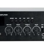 Rockville BLUAMP 90 60W RMS Home Stereo Bluetooth Receiver Amplifier, HDMI ARC, Phono Input, USB/SD Playback, Mic Echo Control, for Home Audio and Karaoke