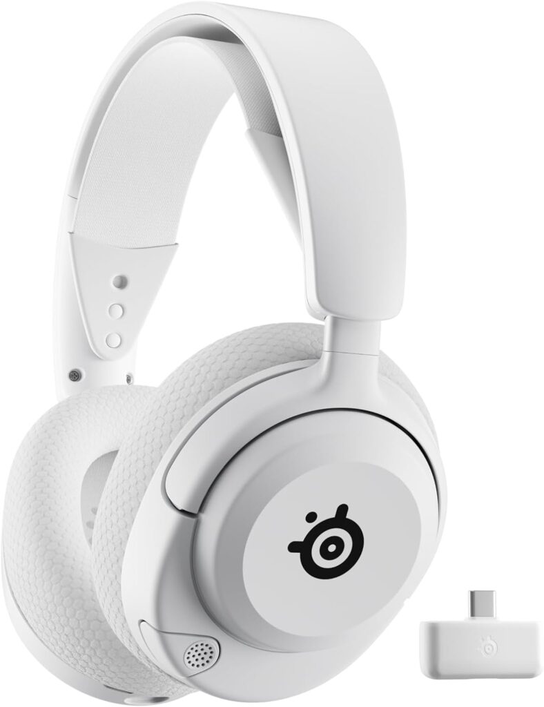 SteelSeries Arctis Nova 5 Wireless Multi-System Gaming Headset — White