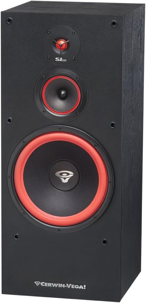 Cerwin Vega Mobile CV SL Series 12″ 3-Way Floor Speaker – SL-12