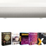 Samsung SP-LPU7DSAXXZA 120″ LPU7D 2500 Lumen Premiere Ultra Short Throw 4K AI Smart TV Laser Projector Bundle with 26 Month CPS Extended Protection Pack and Premiere Movie Streaming Package