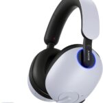 Sony INZONE H9 Gaming Headset, Wireless Noise Canceling Bluetooth Headset With Microphone, 360 Spatial Sound, For PC and PS5 (WH-G900N), White