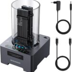 GRAUGEAR NVMe M.2 SSD Duplicator Dual-Bay Offline Clone Tool-Free, 20Gbps USB C to M.2 SSD Drive Cloner Docking Station Adapter Enclosure for M2 SSD Hard Drives M-Key