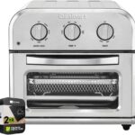 Cuisinart TOA-26 Compact AirFryer/Convection Toaster Oven Stainless Steel Bundle with 2 YR CPS Enhanced Protection Pack