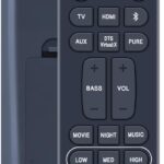 RC-1236 RC1236 Remote Controll Replacement Compatible with Denon Home Theater Soundbar DHT-S216H DHT-S216 DHT-S517