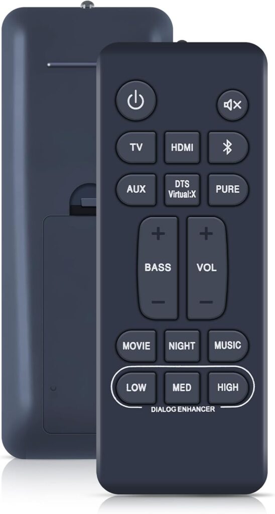 RC-1236 RC1236 Remote Controll Replacement Compatible with Denon Home Theater Soundbar DHT-S216H DHT-S216 DHT-S517