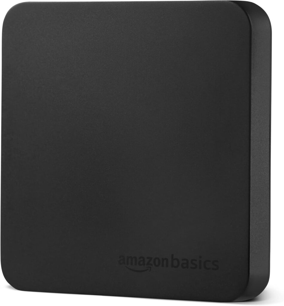 Amazon Basics Portable External SSD, External Solid State Drive 2TB, speeds up to 2000MB/s, USB 3.2 Gen 2, IP65 Water & Dust Resistant, Black
