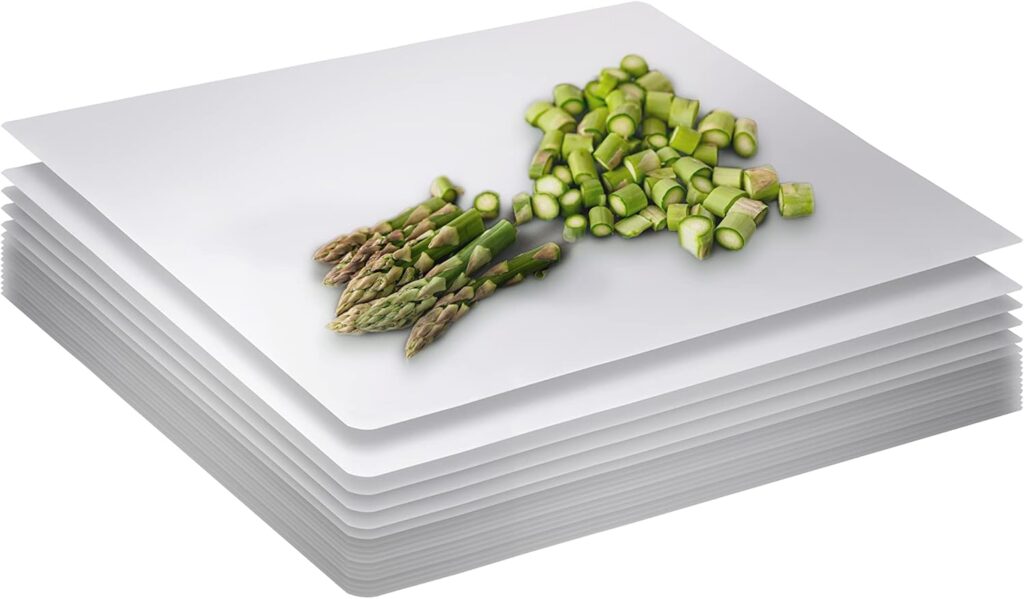 Crown Display 25 Count Premium Quality Disposable Cutting Boards ~17 Inch X 12 Inch Disposable Sheets For Kitchen And Commercial Use ~ Patent Pending ~ Recyclable Disposable Cutting Board Sheets
