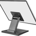 WEARSON Adjustable LCD TV Stand Folding Metal Monitor Desk Stand with VESA Hole 75x75mm&100x100mm (WS-03A2)