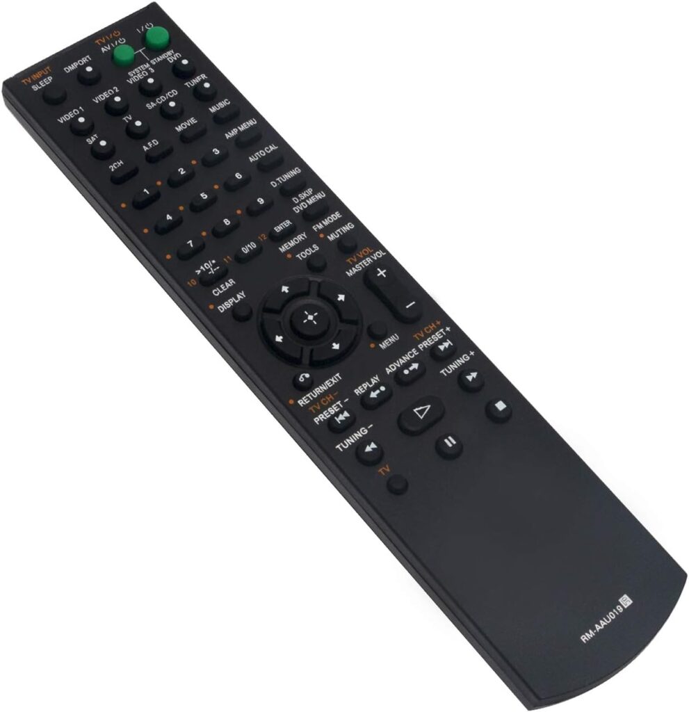 RM-AAU019 RMAAU019 Replace Remote Control fit for Sony Home Theater System HT-SS2000 HT-SF2000 HTSS2000 HTSF2000
