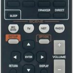RAV494 ZF30350 Replaced Remote Controller fit for Yamaha AV Receiver RX-V475 RX-V575 RX-V475BL HTR-4066 HTR-5066 YHT-599U RAV498 RAV491 ZF30320