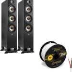Polk Audio Signature Elite ES60 Floorstanding Speaker Cable Bundle (Black)