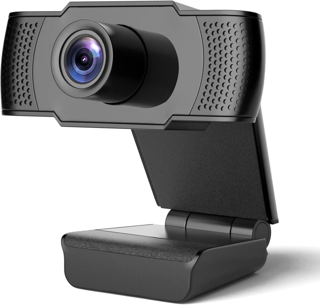 4K Webcam, Ultra 4K HD Web Cam for PC, Dual Noise-Canceling Mics, Auto Light Correction, Wide Angle Streaming Webcam,Plug and Play for Video Calling/Teams/Conferencing/Zoom