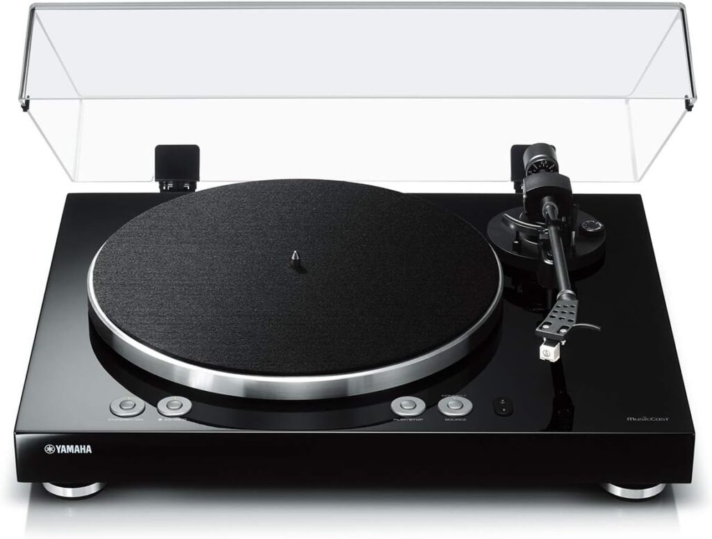 Yamaha MusicCast Vinyl 500 MusicCast Turntable – Black