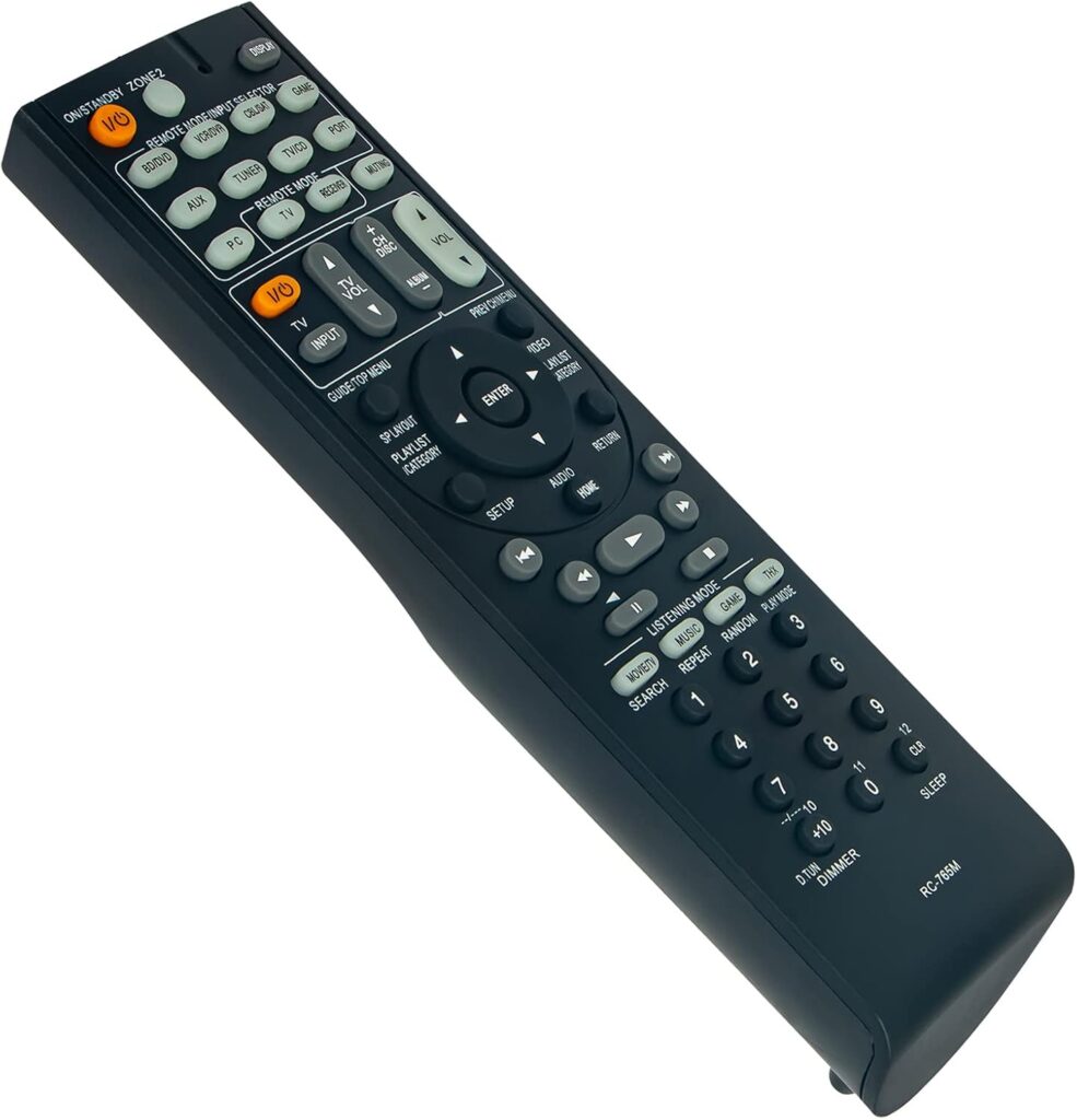 PERFASCIN RC-765M Replace Remote Control Fit for Onkyo Home Theater A/V Receiver 24140765 RT24140765 TX-SR608 TXSR608 TX-SR313 TXSR313