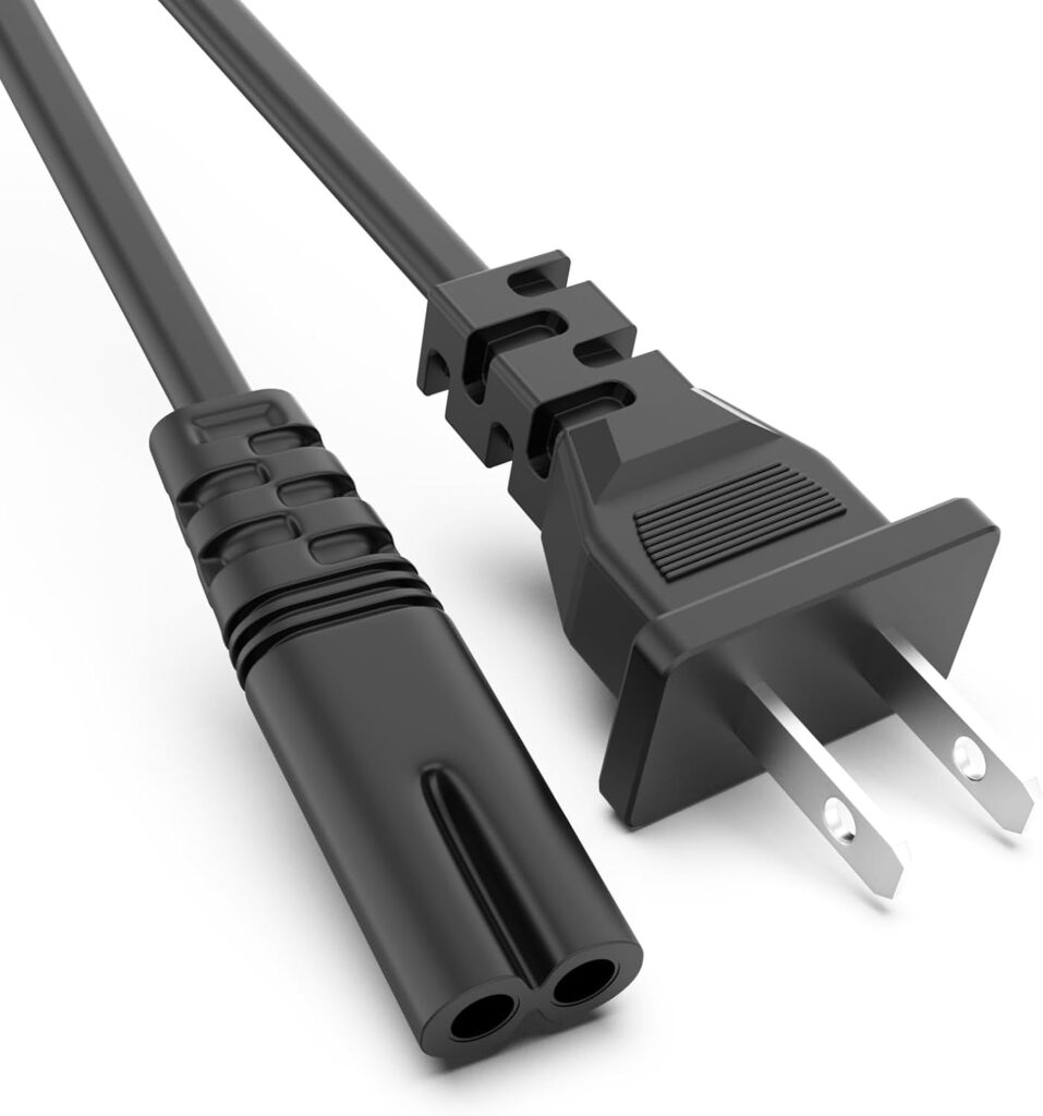 AC Power Cord Cable Plug Lead for LG S40Q Soundbar SPP5-W SPN5B-W SPN8-W SPQP5-W Subwoofer