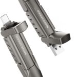 MOVE SPEED 2TB Flash Drive, External SSD with 1000MB/s Read Write Speed, USB 3.2 Gen2+Type C Dual Port Portable SSD, Thumb Drive for iPhone 15, 16, 17 Series/MacBook/Android Phone/Audio etc