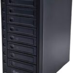 USB 4.0 (40Gbps) Type-C 8 Bay 2.5 Inch and 3.5 Inch SATA Hard Drive External Hard Drive Enclosure