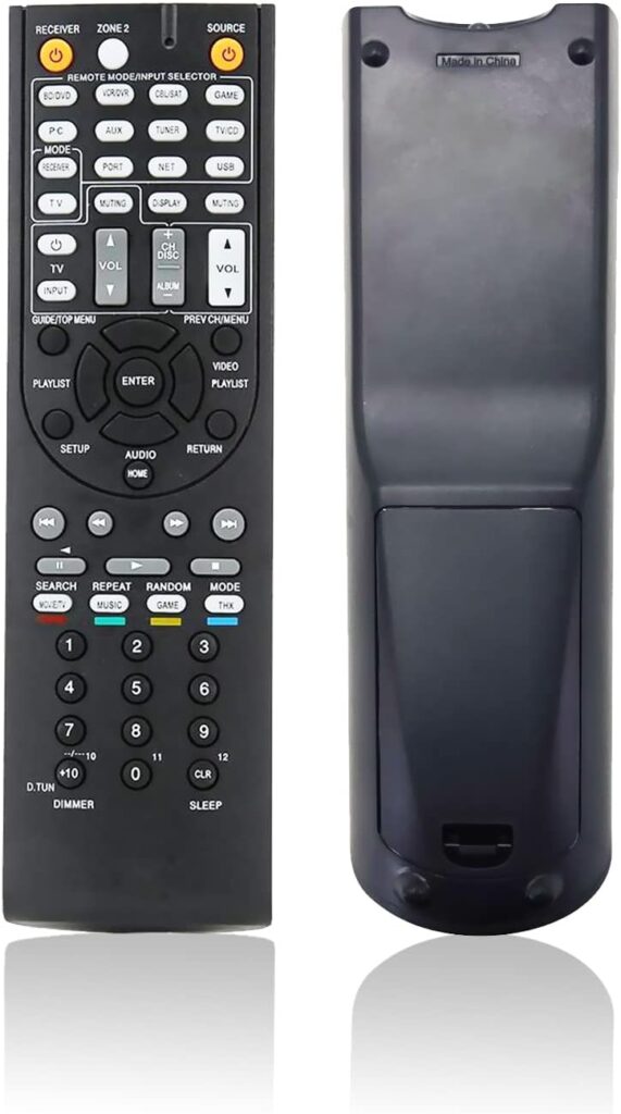 Remote Control Universal for Onkyo Home Theater AV Receiver TX-SR508 RC-868M TX-NR727 RC-836M TX-NR717 RC-837M TX-NR616 RC-765M TX-NR626 TX-SR608 TX-SR506 TX-SR576 RC-710M TX-SR606 Replacement