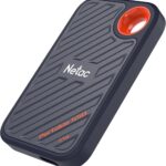 Netac 2TB Extreme Portable NVMe SSD Up to 2000MB/s Read 1700MB/s Write Speed USB 3.2 Gen.2 Business Travel Drive Essential External Solid State Drives Supports Win to Go, ZX20