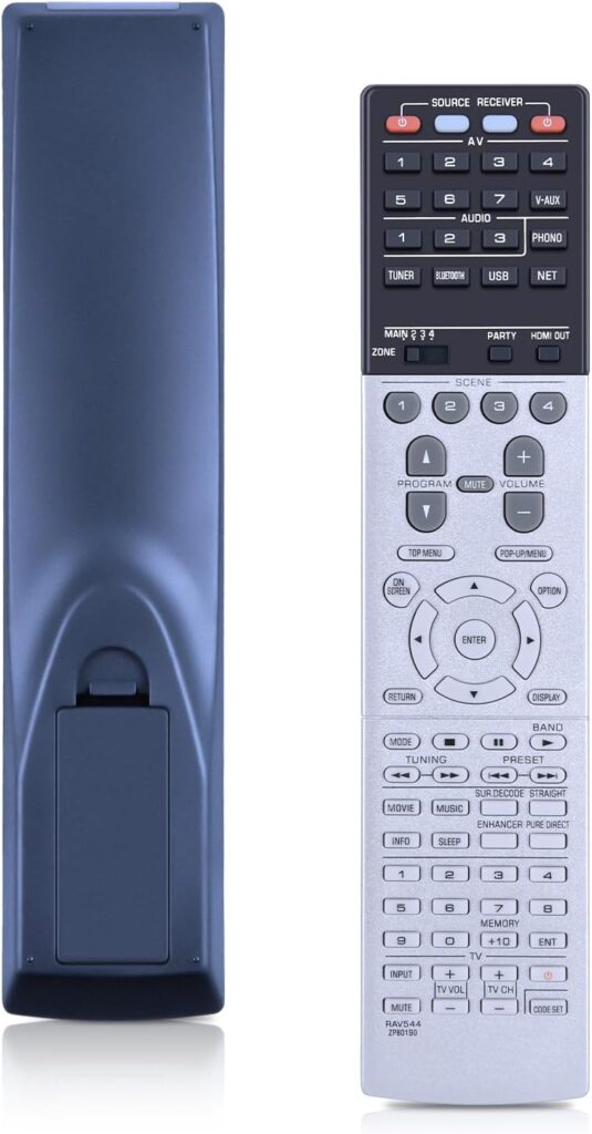 RAV544 ZP60190 New Replacement Remote Control fit for Yamaha AV Receiver RX-A2050, RX-A2060, RX-A3050, RX-A3060, RXA2050, RXA2060, RXA3050, RXA3060