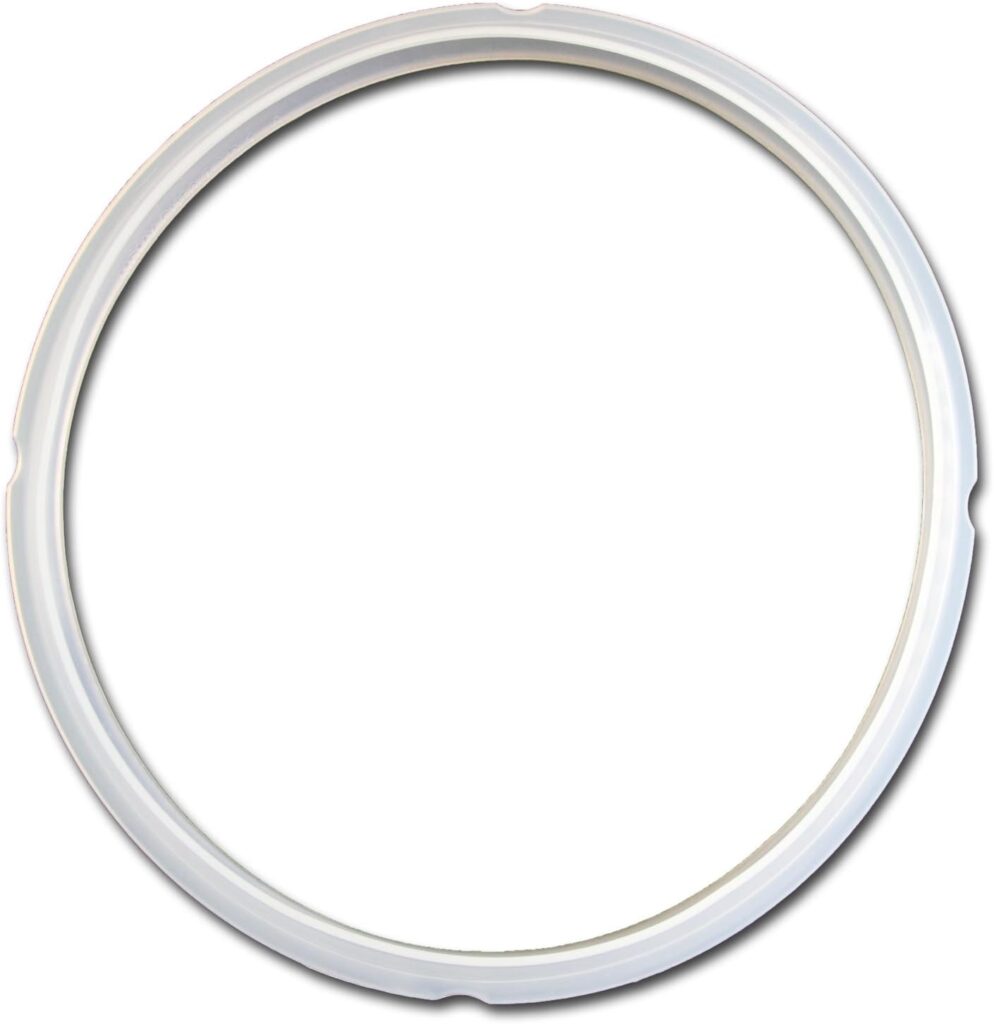Instant Pot Sealing Ring 5 & 6-Qt, Inner Pot Seal Ring, Electric Pressure Cooker Accessories, Non-Toxic, BPA-Free, Replacement Parts, Clear