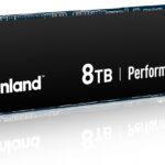 INLAND 8TB Performance Plus NVMe Internal Gaming SSD Solid State Drive – Gen4 PCIe, M.2 2280, DRAM Cache, 176-Layer TLC 3D NAND Flash, Up to 7,100MB/s