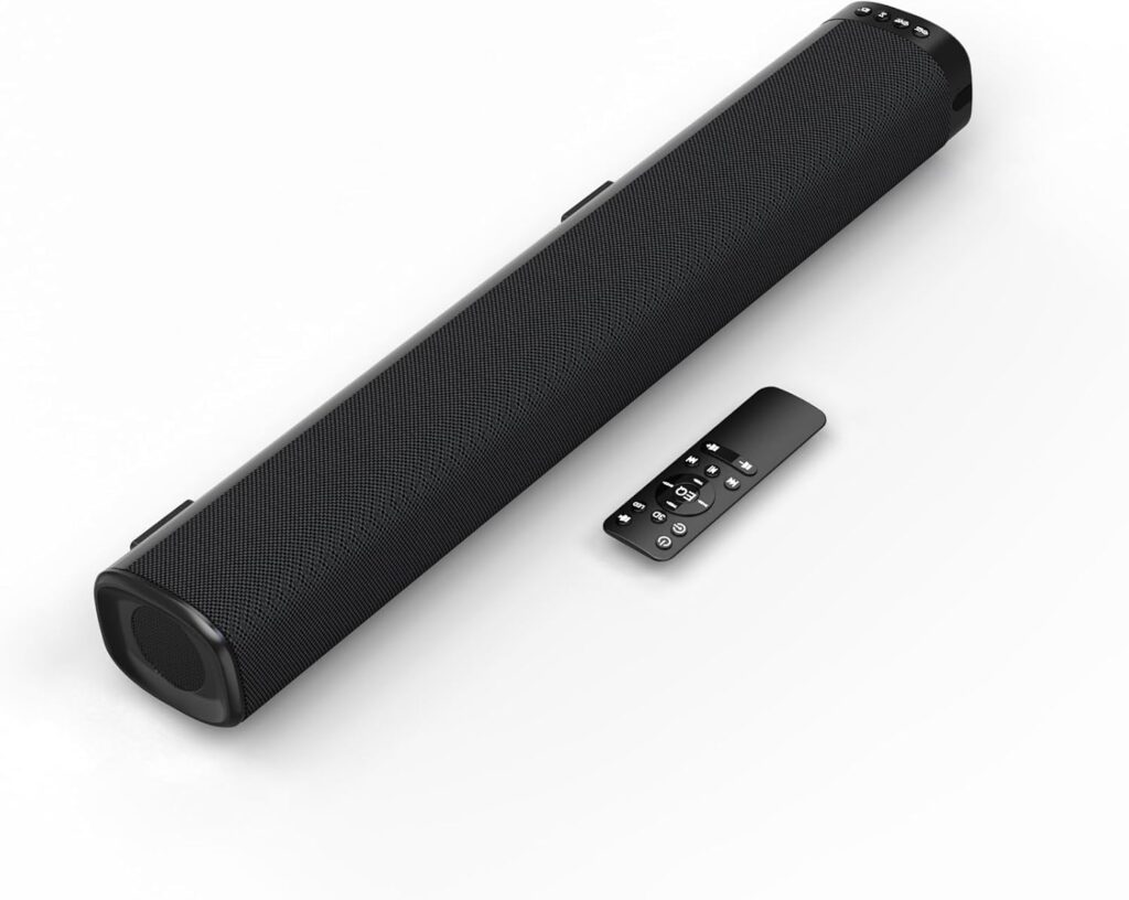 Sound Bar, Surround Sound System for TV –Sound Bar for TV, 120W Sound Bar for Smart TV, 3D Home Theater Audio with HD ARC/Bluetooth/Optical, Perfect for Movies, Music,Parties