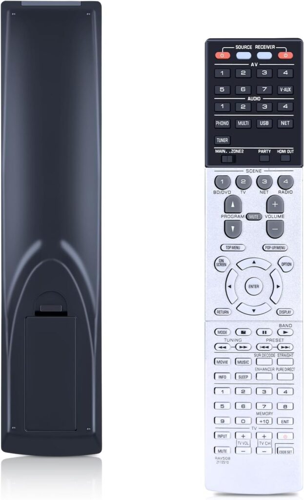 New RAV508 ZF72510 Remote Control Replacement for Yamaha Audio/Video AV Receiver RX-A1030