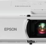 Epson Home Cinema 1100 3-Chip 3LCD Wireless 1080p Projector, Streaming with Apple AirPlay, Miracast, Home Theater/Gaming, 3,400 Lumens Color and White Brightness, Speaker, 16000:1 Contrast, 2x HDMI