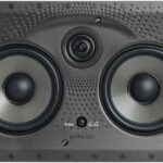 Polk Audio Vanishing Series 255c-LS in-Wall Center Channel Loudspeaker,Dual 5.25″ Dynamic Balance Drivers & 1″ Ring-Radiator Tweeter,Polk PowerPort Technology,Rotating Cam System for Easy Installation