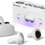 Oculus Quest 2 VR Headset 128GB Holiday Set – Advanced All-in-One Virtual Reality Headset Cover Set, White