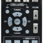 New Replacement Remote Control for Denon AVR-790 AVR-890 7.1 Channel HDMI Home Theater Surround Sound 3D-Ready Receiver