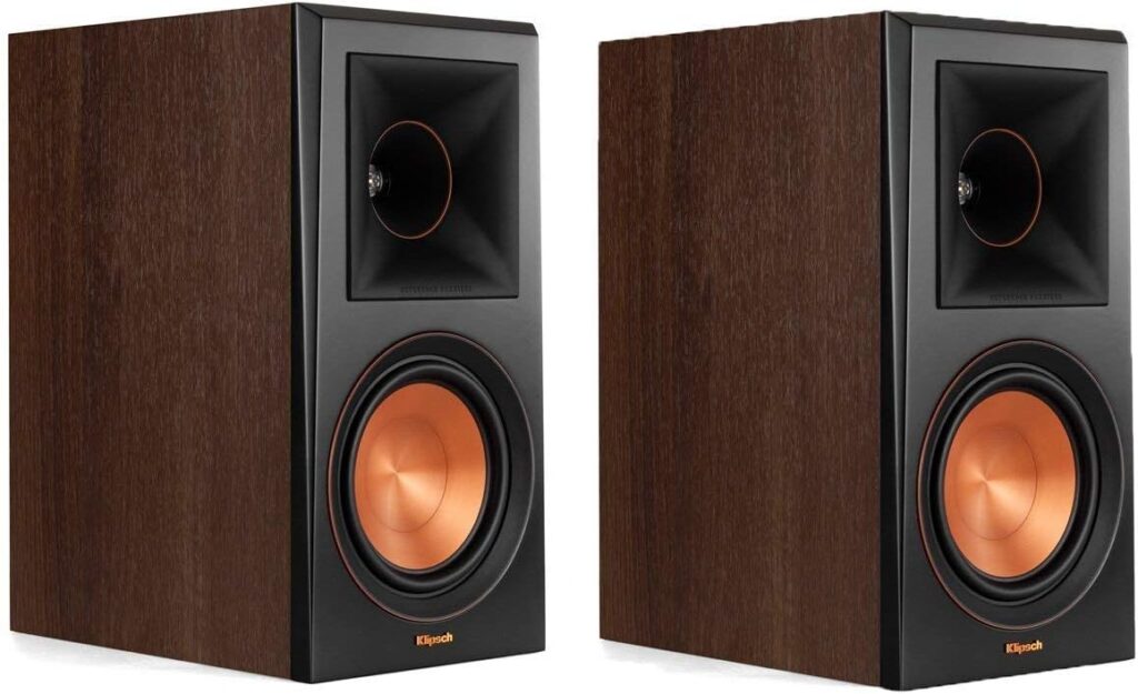 Klipsch RP-600M Bookshelf Speakers (Pair) (Walnut)