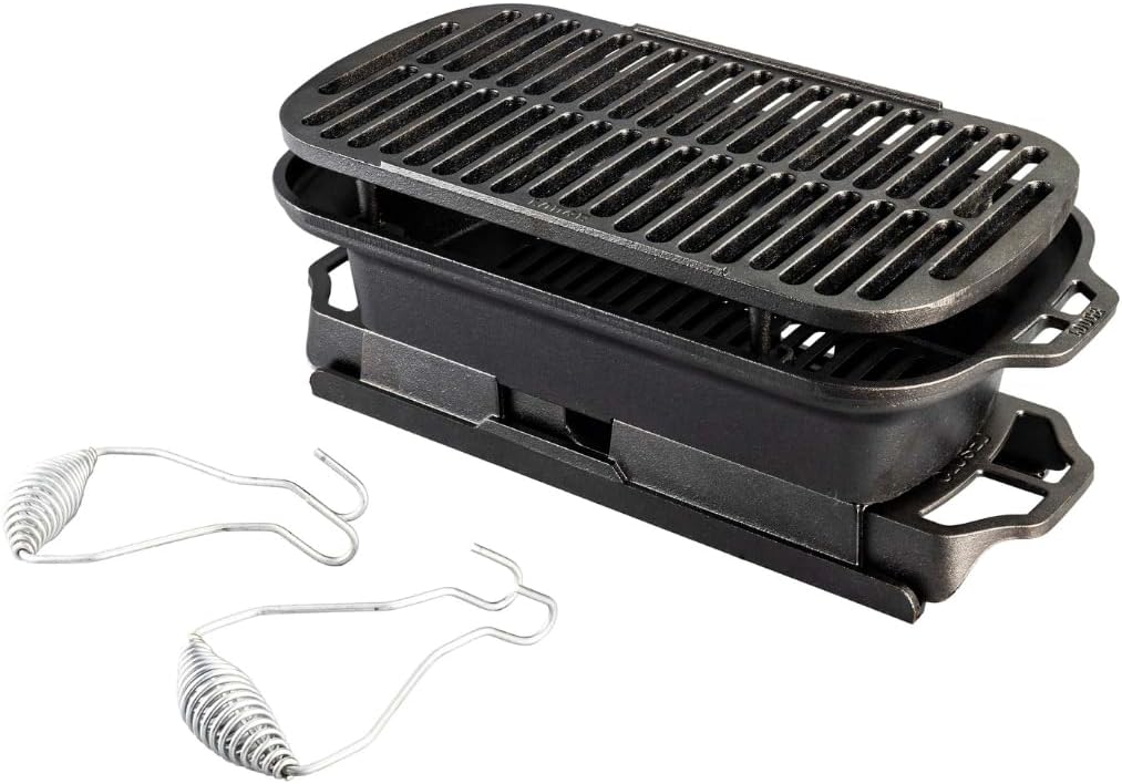Lodge Cast Iron Sportsman’s Pro Grill