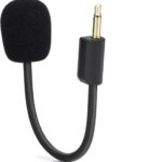 LEFXMOPHY Blackshark V2 Mic Replacement for Razer BlackShark V2 and V2 Pro Wireless Gaming Headset 3.5mm Detachable Game Boom Microphone with Foam