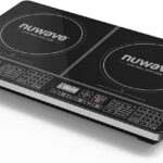 Nuwave PIC Double, Portable, Powerful 1800W with 2 Large 8” Heating Coils, Independent Controls, 94 Temp Settings from 100°F to 575°F in 5°F Increments, 11.5” Shatter-Proof Ceramic Glass Surface