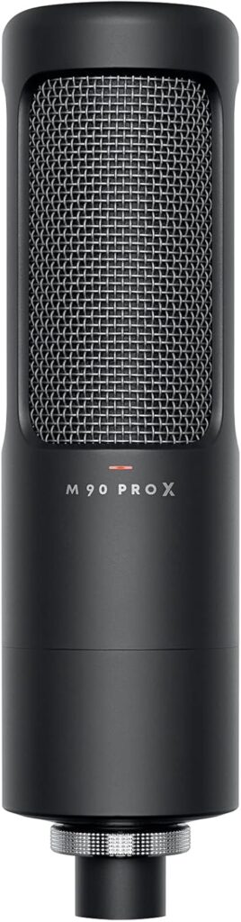 beyerdynamic PRO X M90 Side Addressed Condenser Microphone with Storage Bag, Pop Filter, and Shock Mount
