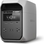 EF ECOFLOW Portable Power Station DELTA 3 Classic, 1024Wh LiFePO4 Battery, 1800W AC/100W USB-C Output, 1 Hr Fast Charge, Solar Generator for Home Backup, Camping & RVs (Solar Panel Optional)