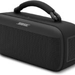 Bose SoundLink Max Bluetooth Speaker – Portable Wireless Party Speaker, IP67 Waterproof, Rope Handle, Up to 20 Hours of Playtime, USB-C, Built-in 3.5mm AUX Input, Black