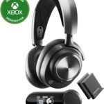 SteelSeries Arctis Nova Pro Wireless Xbox Multi-System Gaming Headset – Premium Hi-Fi Drivers – Active Noise Cancellation Infinity Power System – Stealth Mic – Xbox, PC, PS5, PS4, Switch, Mobile