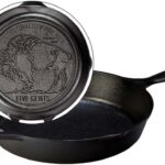Lodge Cast Iron Buffalo Nickel Skillet, 10.25 Inch